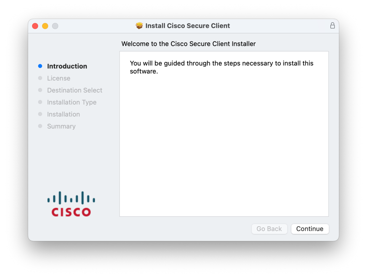 Cisco Secure Client ȯ�� â